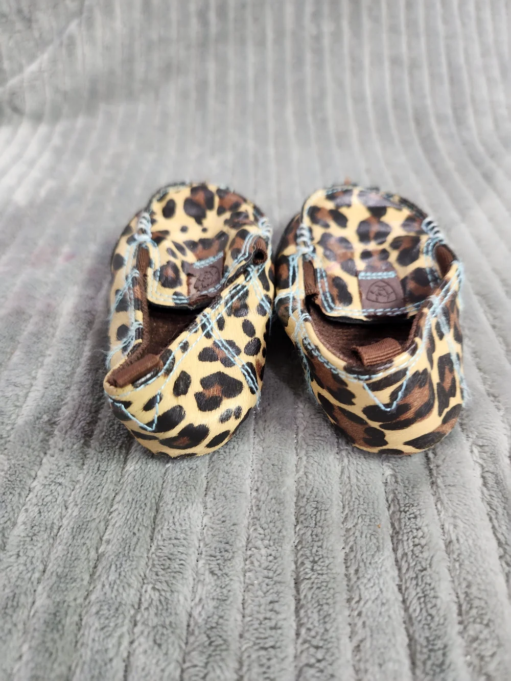 Ariat Infant Girl's Natalie Leopard Print Cruiser Shoe